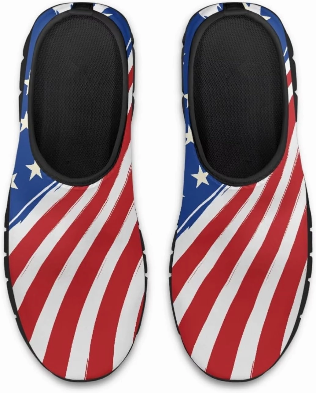 American Flag Walking Shoes for Women Slip On Casual Running Shoes Low Top Mesh Sport Shoes Lightweight Adult Jogging Shoes Cycling Canada