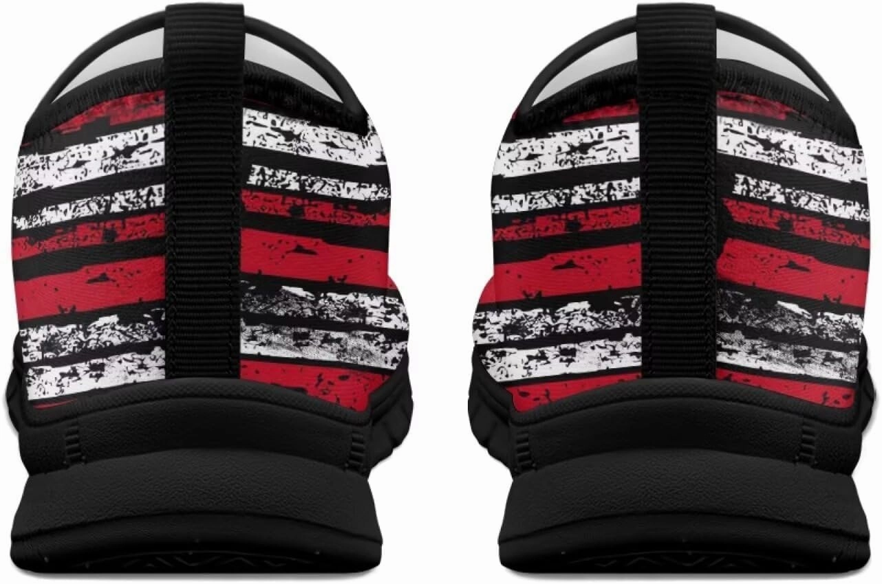 Cycling Shoes Select Road American Flag Walking Shoes for Women Slip On Casual Running Shoes Low Top Mesh Sport Shoes Lightweight Adult Jogging Shoes