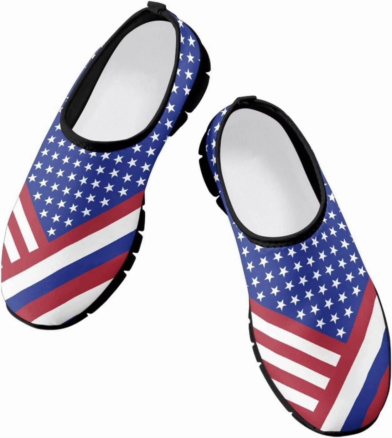 American Flag Walking Shoes for Women Slip On Casual Running Shoes Low Top Mesh Sport Shoes Lightweight Adult Jogging Shoes Muddyfox Tri Mens Cycling