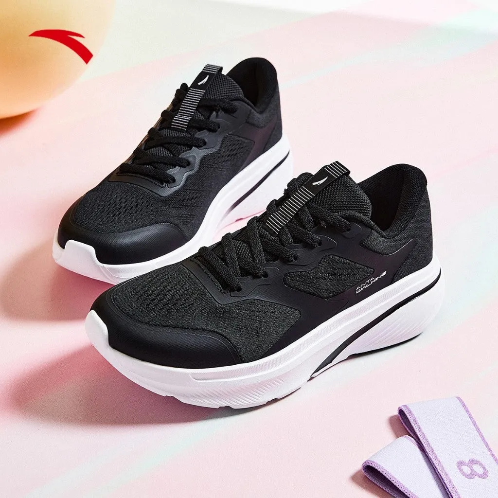 Cougar Waterproof Snow Boots ANTA Women Cross Training Shoes 1225A7793-6 -Black(Kasut Bersenam)