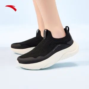 Sorel 1964 Snow Boot ANTA Women Rebound Cross Training Shoes Slip-On Shoes 1224B7701-1 - Black (Kasut Sukan/Slip On Shoes)