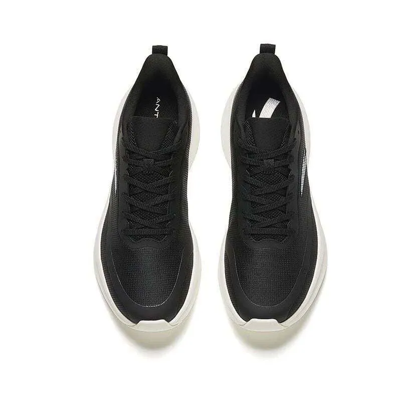 Boots Good For Ice And Snow ANTA Women Rebound Running Shoes 1224A5520-6 -BLACK/WHITE