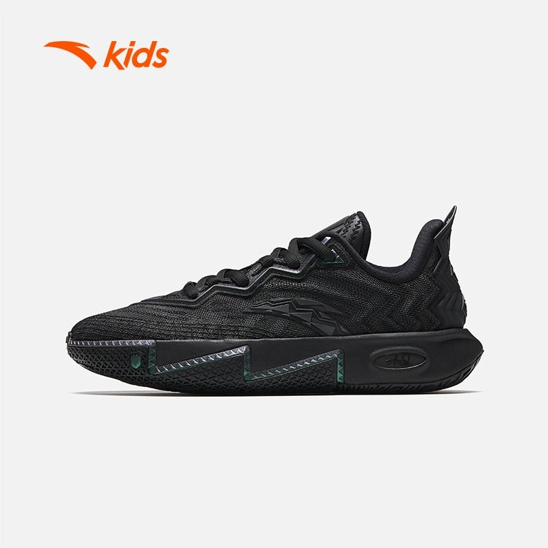 anta kids boys KAI basketball shoes 3125C1115R-7 -black (kasut bola keranjang kanak lelaki) Famous Footwear Snow Boots