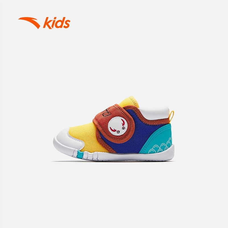 Nude Snow Boots anta kids boys vintage sports Running Shoes 3125C0033-1 -yellow/orange/blue