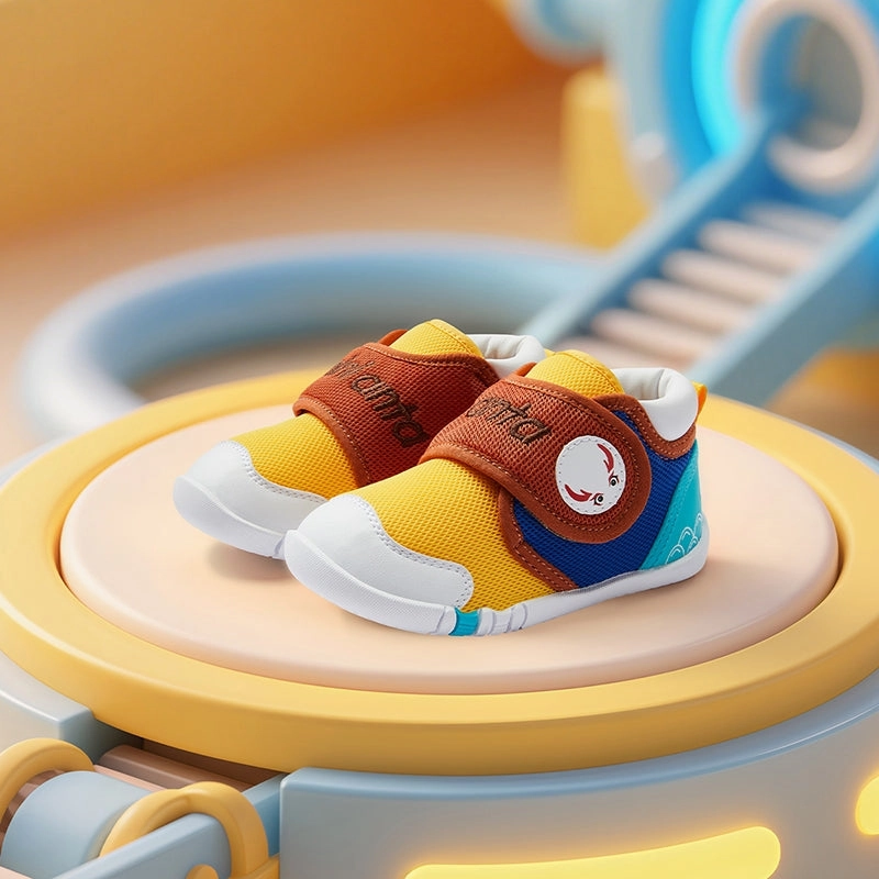 Louis Vuitton Trainer Snow Boots anta kids boys vintage sports Running Shoes 3125C0033-1 -yellow/orange/blue