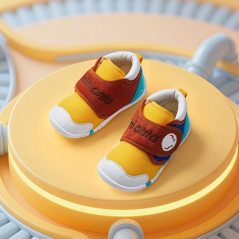 Best Walking Boots For Snow And Ice anta kids boys vintage sports Running Shoes 3125C0033-1 -yellow/orange/blue