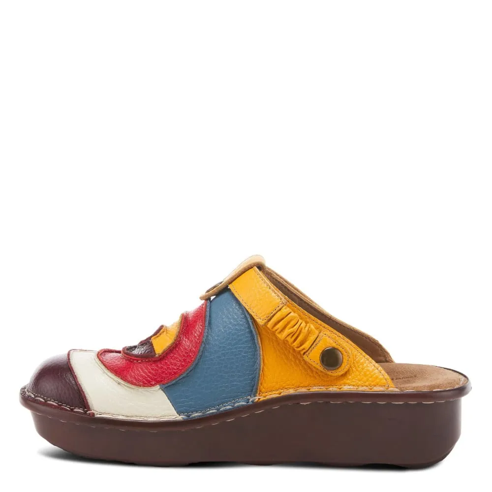 Clogs Shearling Clogs Spring Step Shoes Lollipop Women's Patchwork Multicolor Clogs