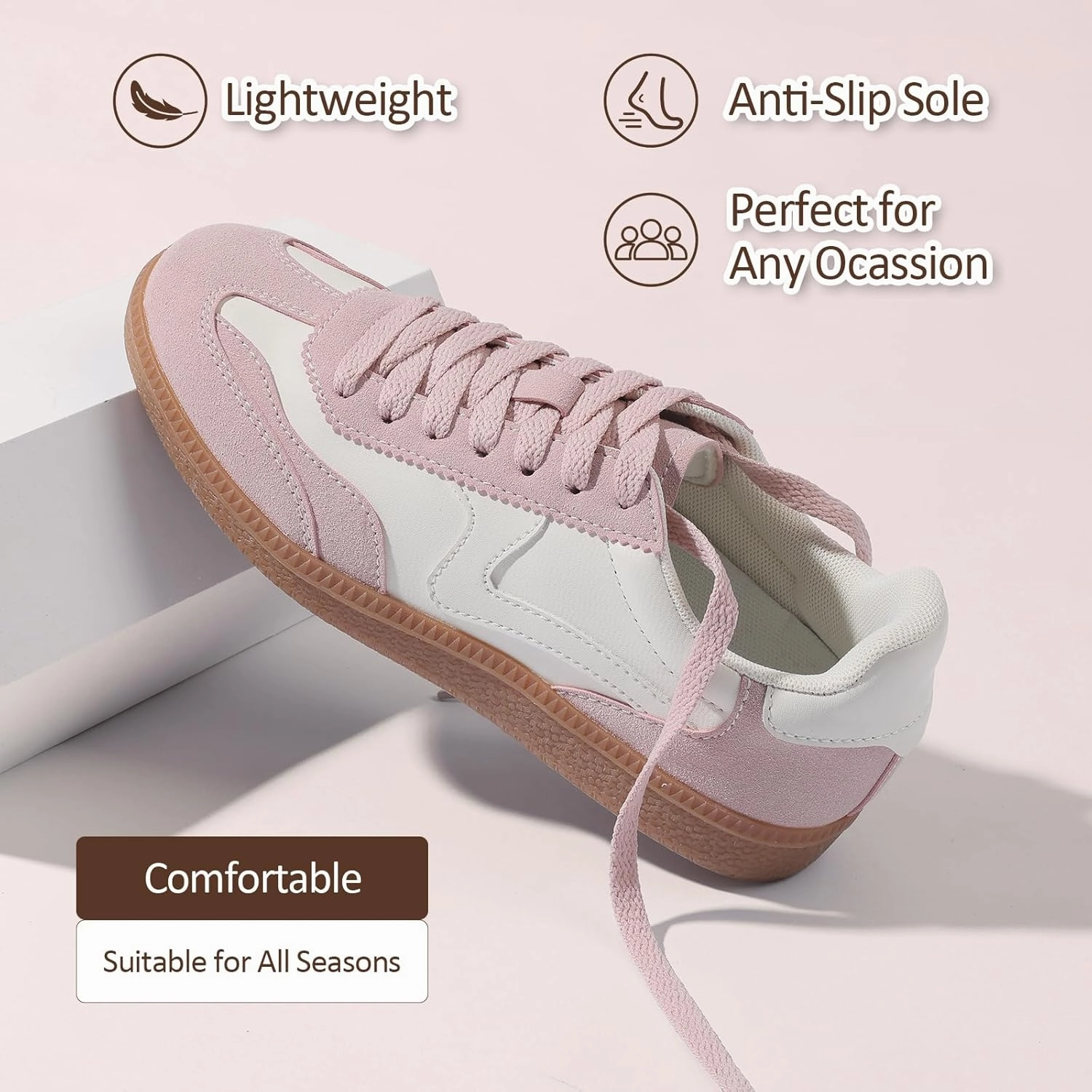 Best Tennis Shoes For Arthritic Feet AOSPHIRAYLIAN Sneakers for Women Comfortable Casual Walking Tennis Shoes Slip-On & Lace-Up Women's Fashion Sneakers Trendy Women's Footwear