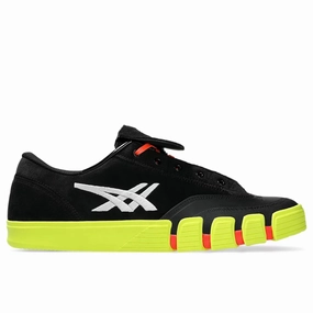 Asics Carbon Plate Shoe Asics - Gel-Flexkee Pro 2.0 - Black/Safety Yellow