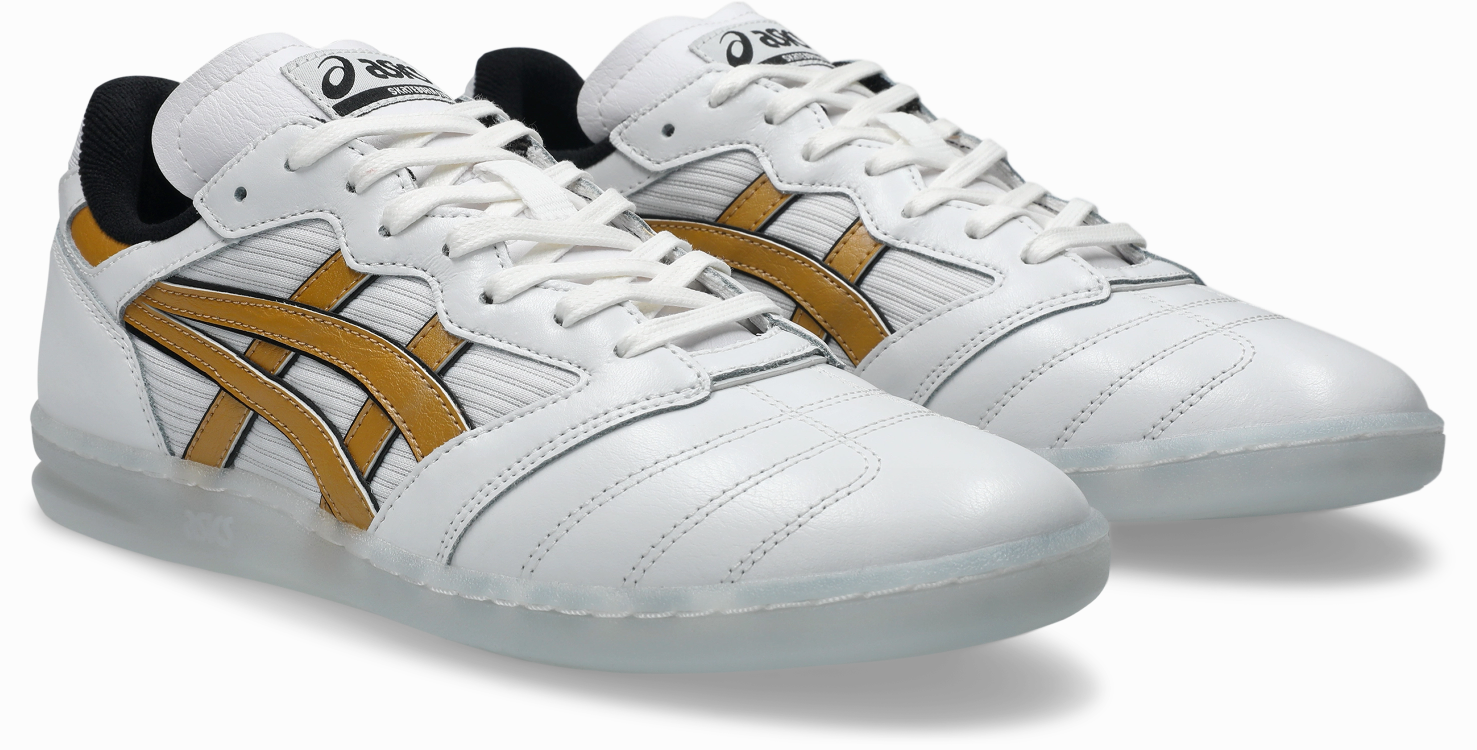 Asics - Leggerezza FB (White/Pure Gold) Asics Gel Nimbus Tennis Shoes