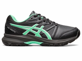 Asics Kids Gel 550TR GS - Graphite Grey/New Leaf Asics Gel Foundation Running Shoe