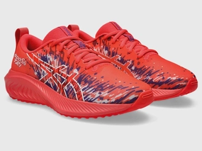 Asics Tiger Soccer Shoes Asics Kids Gel Noosa Tri 16 GS - Flash Red/White