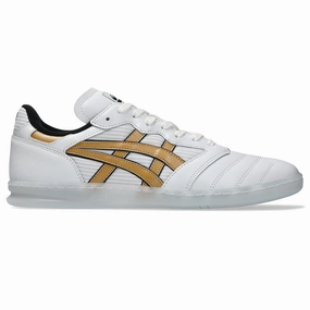 ASICS Leggerezza FB - White Pure Gold Asics Wimbledon Shoes