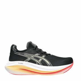 Asics Gel Contend 6 Running Shoes ASICS Men's GEL-NIMBUS 27 Running Shoes in Black/Kahki AW25