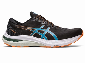 Asics Shoes Gt 1000 Asics Men's GT 2000 11 (2E) - Black/Sun Peach