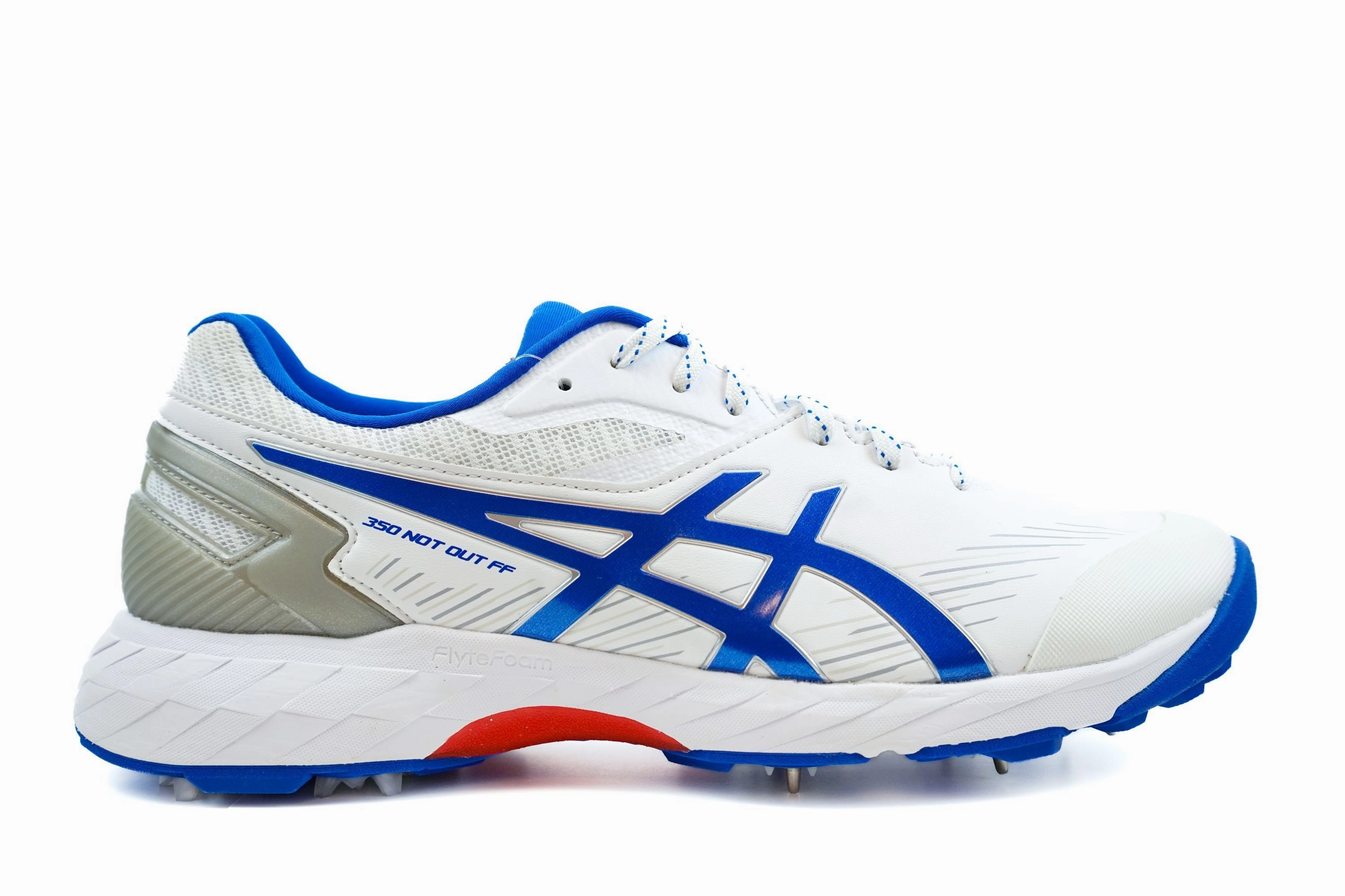Asics Mens 350 Not Out FF - White/Tuna Blue Asics Gel Nimbus 25 Running Shoes