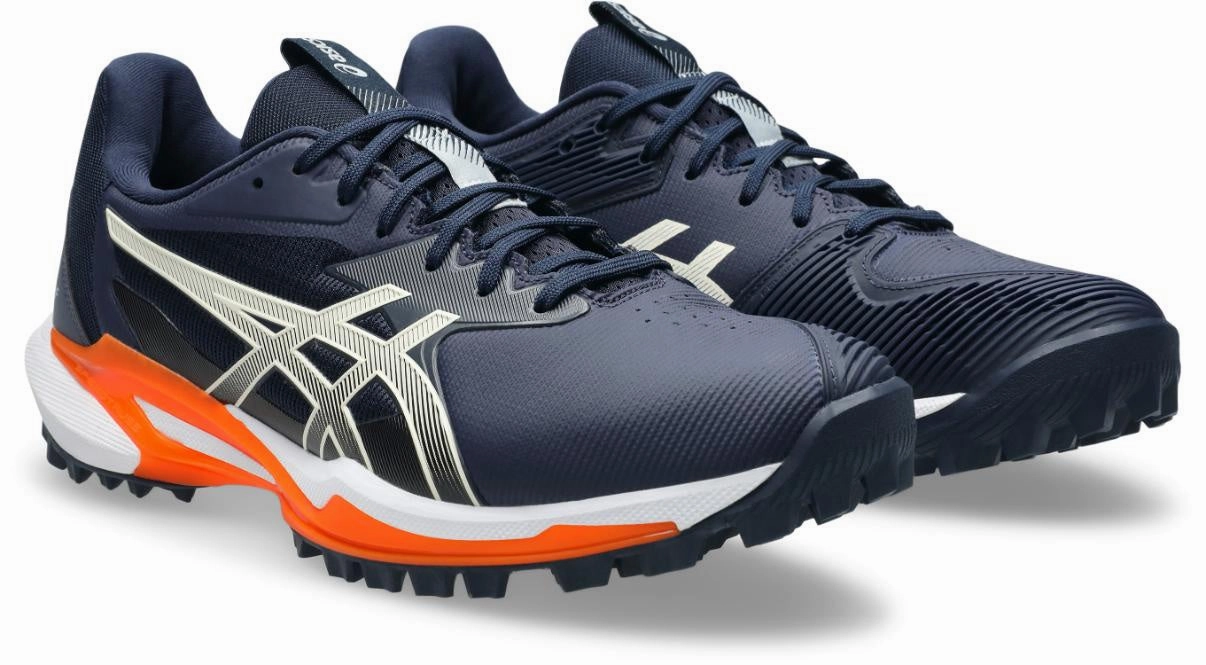 Asics Mens Field Speed FF 2 Hockey Shoe - Midnight/Cream Asics Ff Clay Tennis Shoes