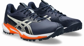 Asics Mens Field Speed FF 2 Hockey Shoe - Midnight/Cream Asics Best Walking Shoe