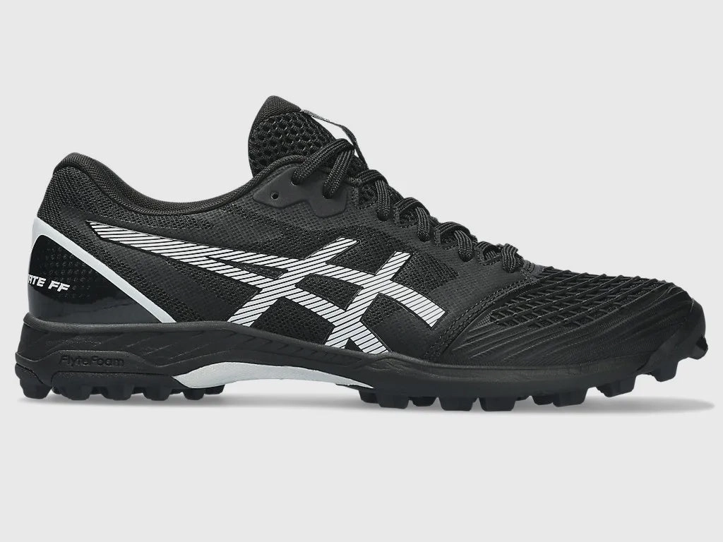Asics Mens Field Ultimate FF Turf and Hockey Shoe - Black/White Asics Gt 2000 3 Trail Running Shoe