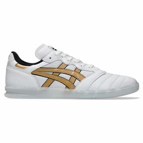 Asics Skateboarding Gino Iannucci Leggerezza FB White Pure Gold Shoes Asics Youth Basketball Shoes