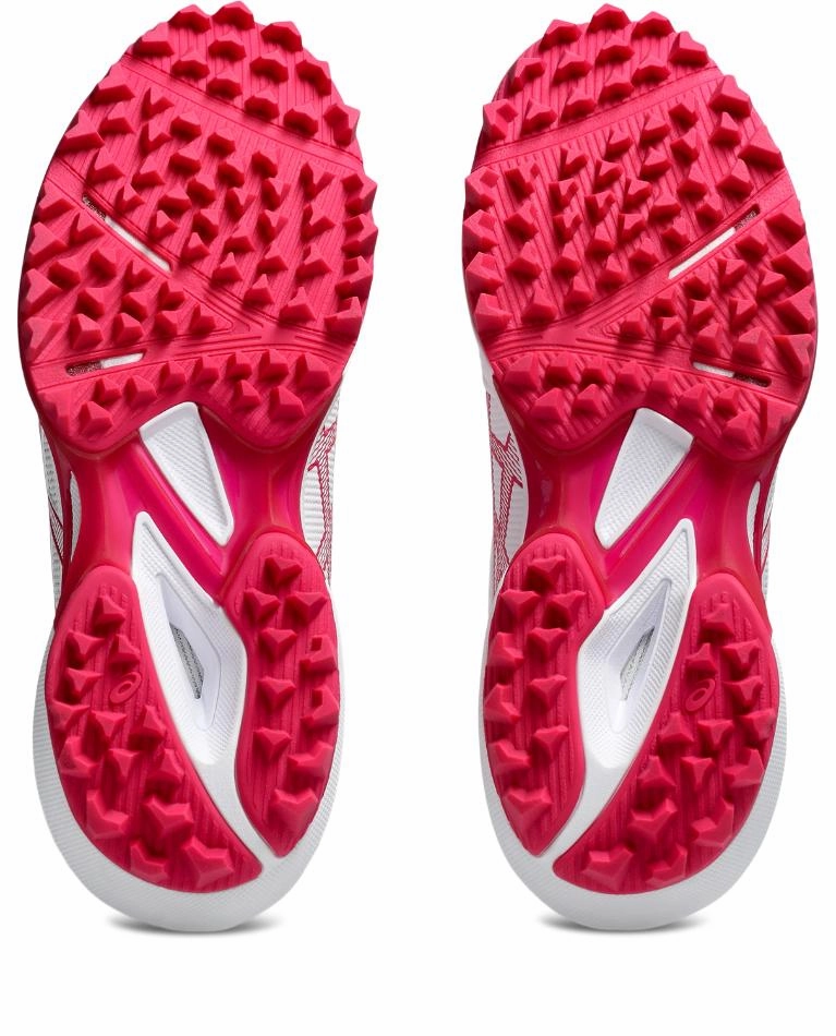 Asics Gel Venture 9 Shoes Asics Womens Field Speed FF 2 Hockey Shoe - White/Bright Rose