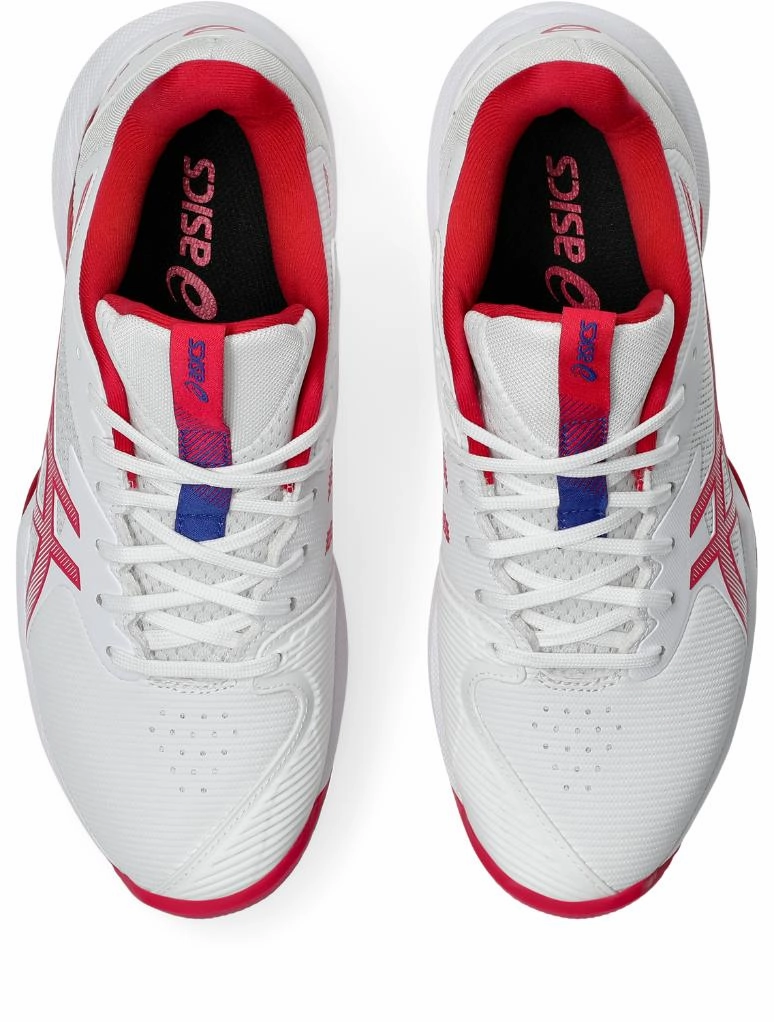 Asics Womens Field Speed FF 2 Hockey Shoe - White/Bright Rose Asics Bowling Shoes