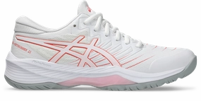 Asics Gel-kayano 14 Sportstyle Shoes Asics Womens Gel Netburner 21 (D Width) Bio - White/Papaya