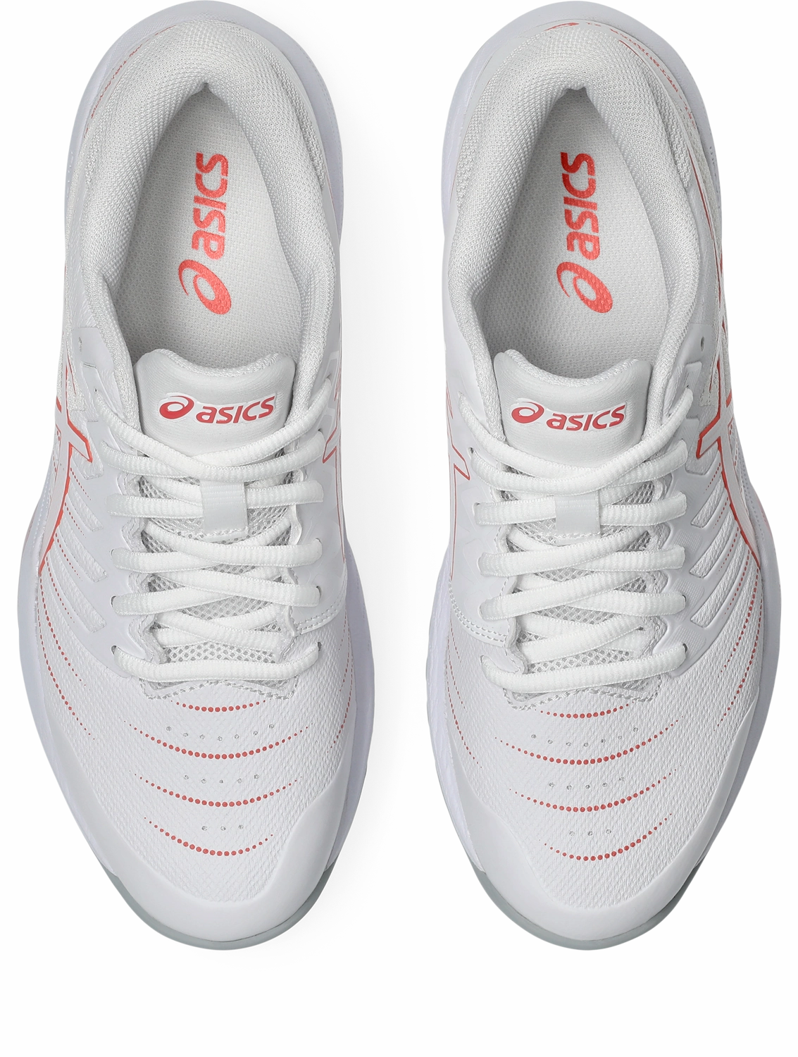 Asics Womens Gel Netburner 21 (D Width) Bio - White/Papaya Asics Running Shoes Gt 2000