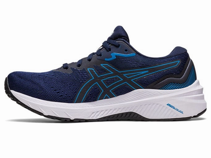 Asics Gel Venture 9 Trail Running Shoes Asics Womens GT 1000 11 (D) - Indigo Blue/Sky