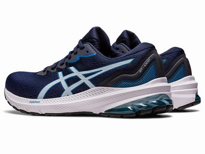 Asics Stability Shoes Asics Womens GT 1000 11 (D) - Indigo Blue/Sky