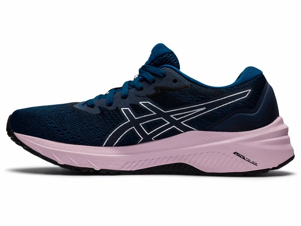 Asics Womens GT-1000 11 (D) - Mako Blue/Barley Rose Asics Jb Elite V Wrestling Shoes