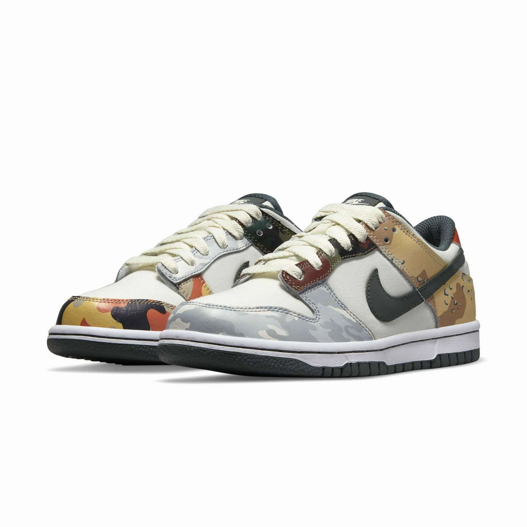 Nike Shoes Wallpaper Nike Dunk Low SE 'Sail Multi-Camo'