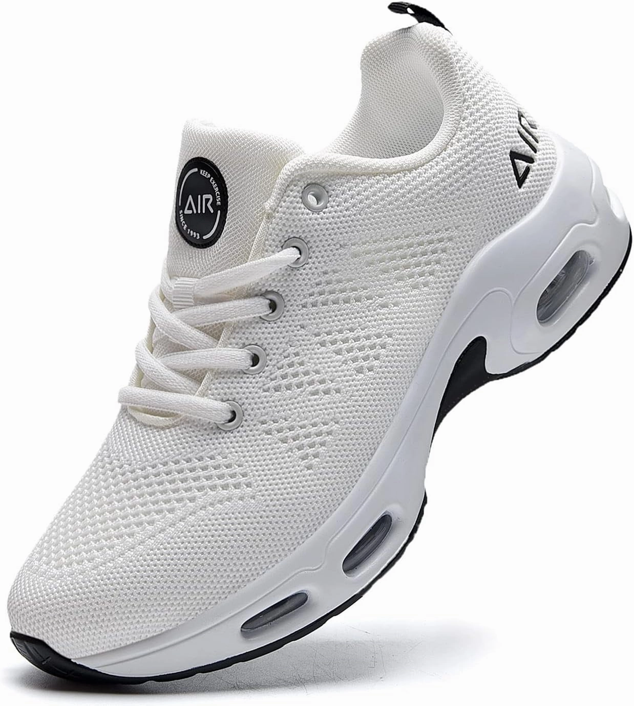 Unmarked Shoes For Badminton AUPERF Women Air Running Shoes Athletic Tennis Walking Shoes Lightweight Fashion Sneakers for Gym Sport Jogging