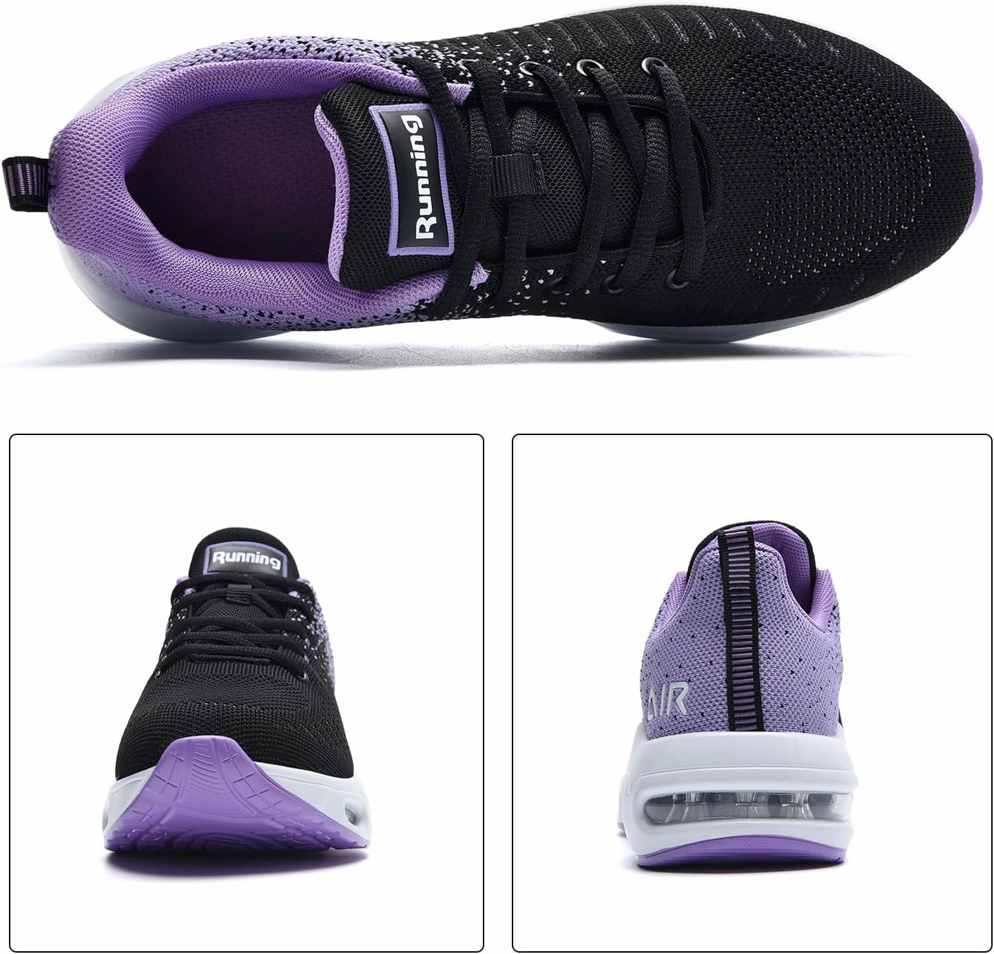 AUPERF Women Air Running Shoes Athletic Tennis Walking Shoes Lightweight Fashion Sneakers for Gym Sport Jogging Basketball Shoes Vs Badminton Shoes