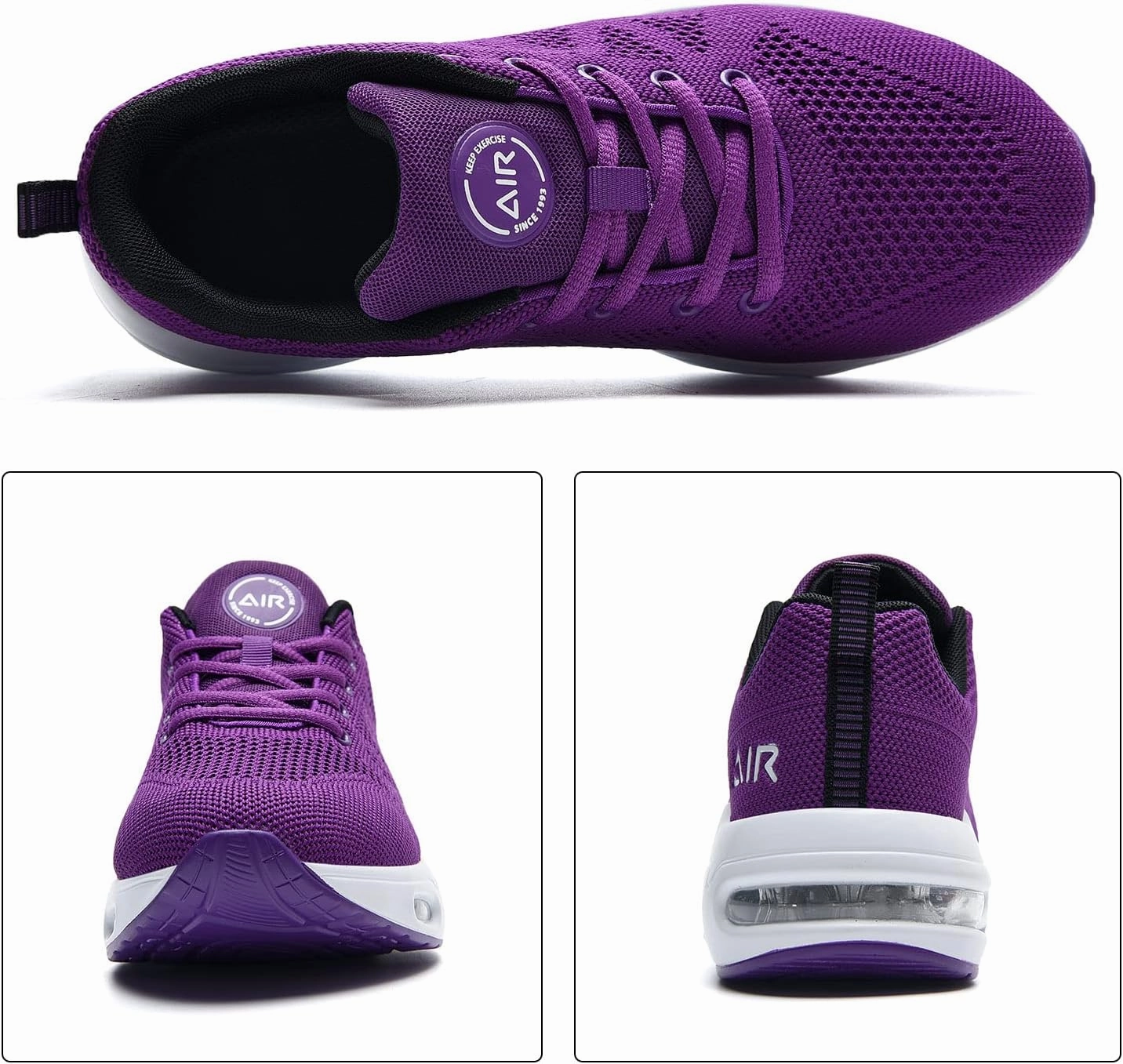 Puma Badminton Shoes AUPERF Women Air Running Shoes Athletic Tennis Walking Shoes Lightweight Fashion Sneakers for Gym Sport Jogging