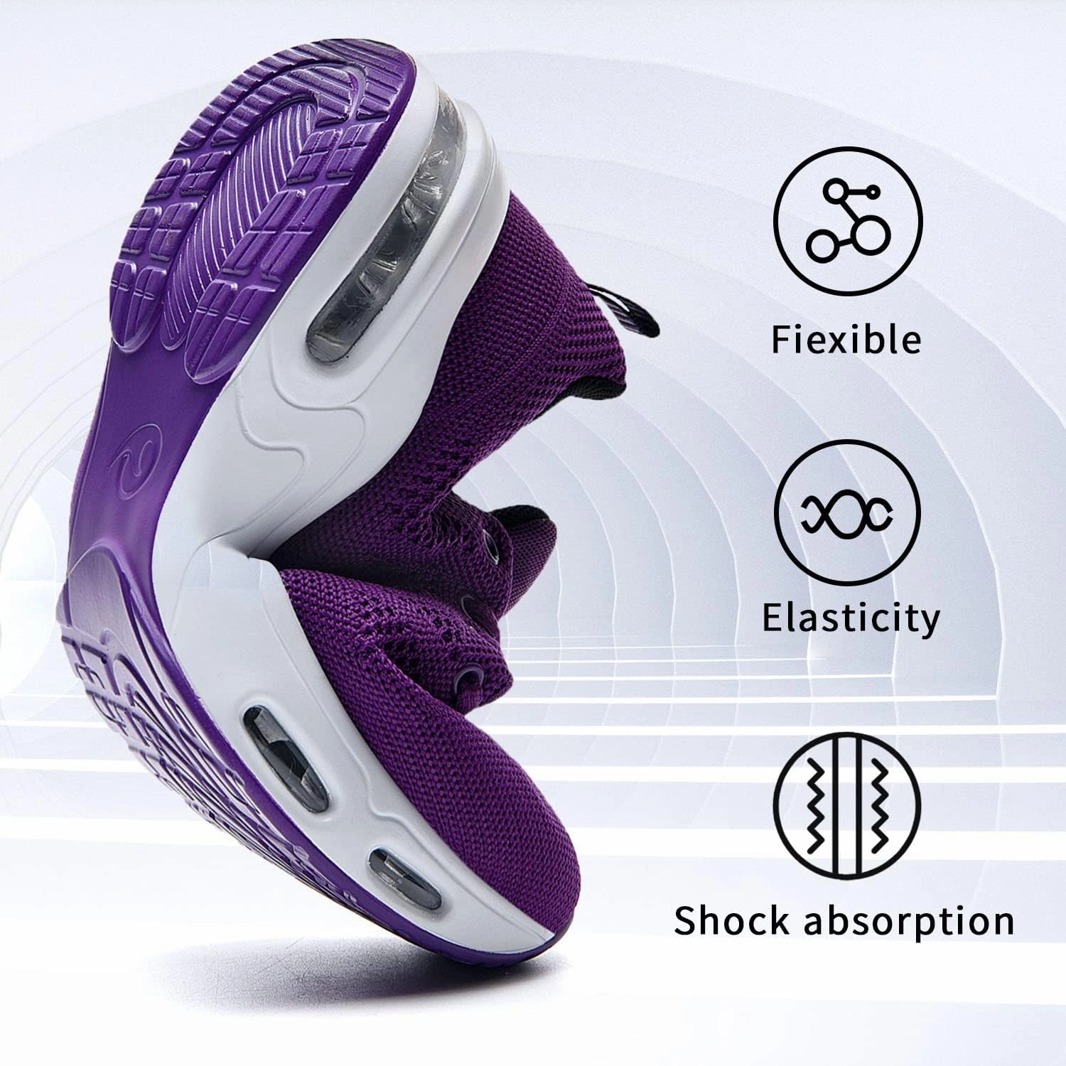 AUPERF Women Air Running Shoes Athletic Tennis Walking Shoes Lightweight Fashion Sneakers for Gym Sport Jogging Reddit Badminton Shoes