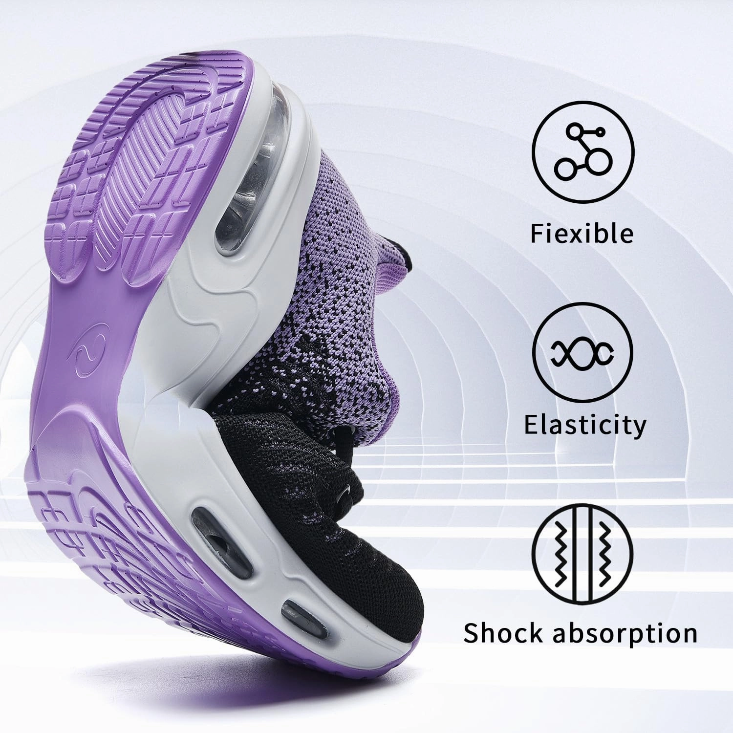 Comfortable Badminton Shoes AUPERF Womens Tennis Shoes Athletic Running Walking Shoe Lightweight Fashion Sneakers for Workout Gym Sports Jogging Size 5.5-11