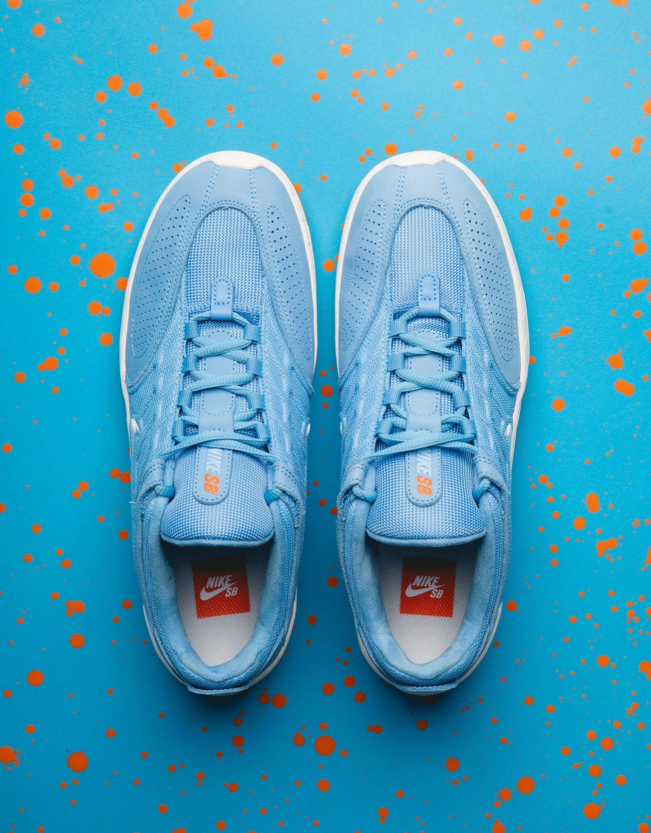 Nike SB 'Orange Label' Vertebrae Skate Shoes - University Blue/Sail-University Blue Nike Fitness Shoes