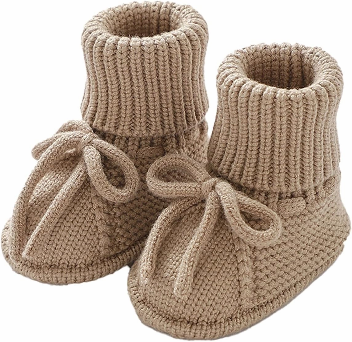 Korean Soccer Cleats Baby Booties Newborn Sock Shoes Hand Knitting Crochet Infant Boy Girl Cozy Shoes Indoor Walking Shoes Breathable