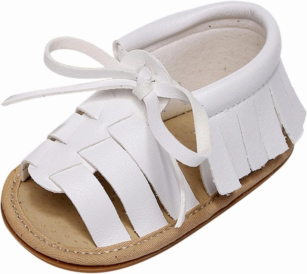 Baby Flip Flop Infant Boys Girls Open Toe Solid Tassels Shoes First Walkers Shoes Summer 12 Month Boy Sandal Top Cleats Soccer