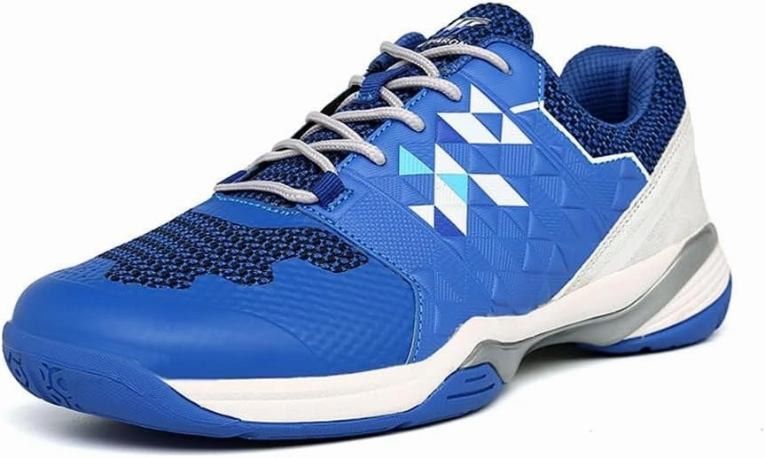 Badminton Shoes for Women Lace-Up Pickleball Tennis Shoes Arch Support Squash Volleyball Sneakers for Indoor Outdoor Court Mizuno Volleyball Shoes Tornado 8