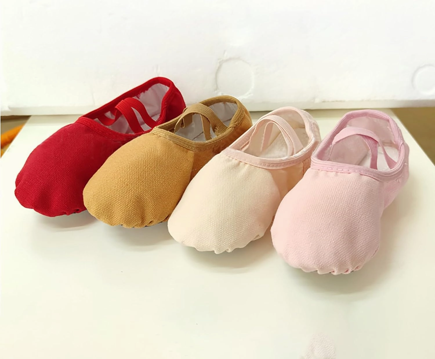 Most Worn Soccer Cleats By Pros Ballet Shoes Toddler Slippers Elastic Canvas Girls Ballerina Dance Shoes for Toddler/Little Kid/Big Kid/Women