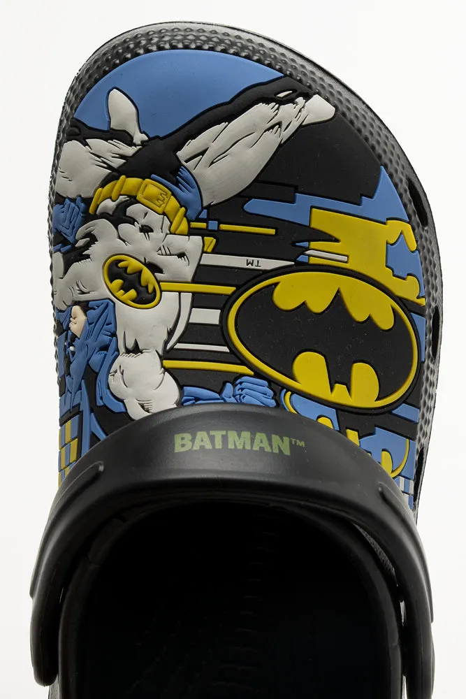 Batman Clog Black Burks Clogs
