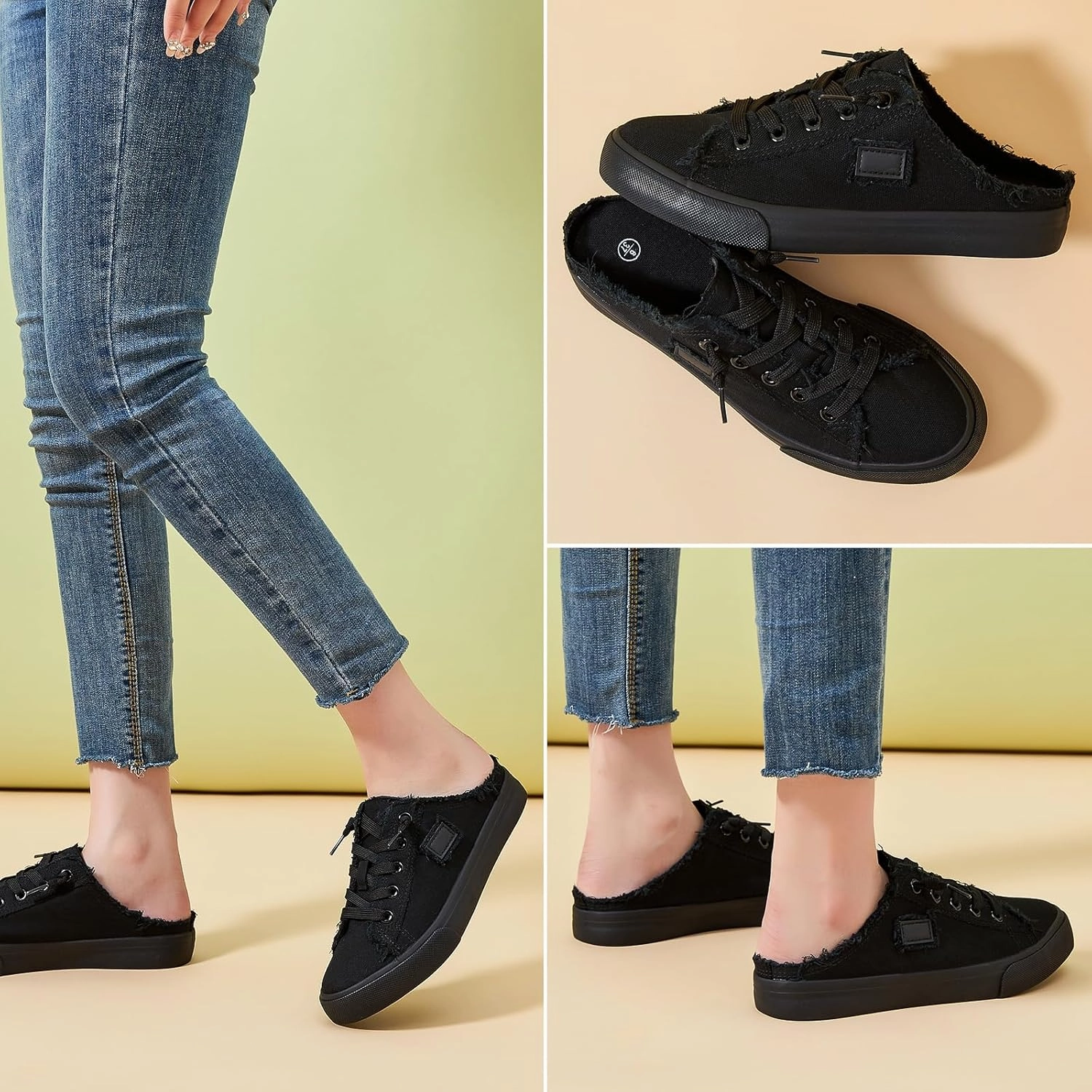 Slip On Slip On Shoe Slip On Slip On Diapers Slip On BENPAO Women's Slip on Sneakers Canvas Slip ons Shoes Fashion Comfortable Mules Womens Non Slip Loafers Casual Backless Shoes