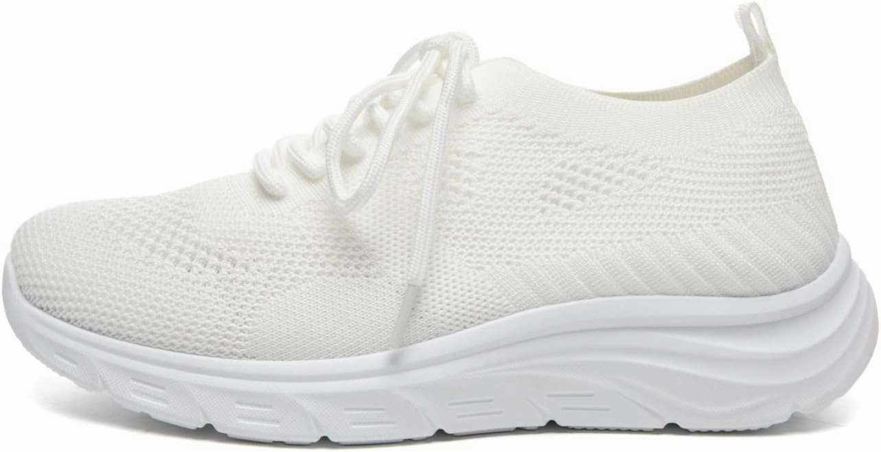 Wave Hurricane 2 Volleyball Shoes Bernal Women's Walking Shoes Casual Lace Up Lightweight Work Shoes Fashion Breathable Rhinestone Sparkle Sneakers Workout Gym Shoes