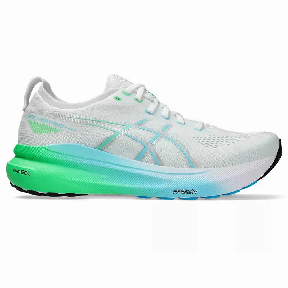 Asics Shoes Recommendations Men's Asics Gel-Kayano 31, White/Bright Cyan, 7 D Medium