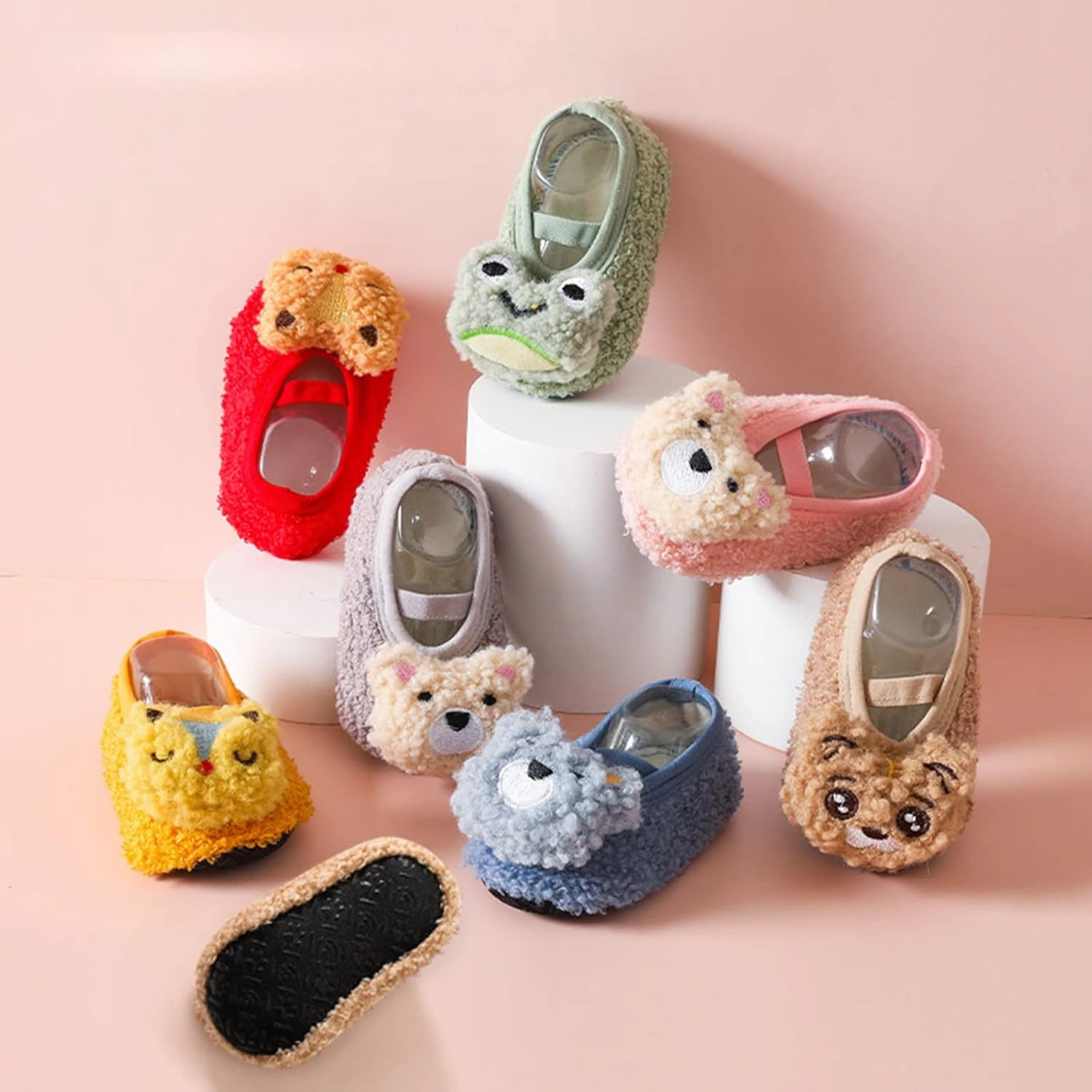 Big Girls Walking Shoes Boys And Girls Cartoon Character Pattern Warm Toddler Shoes Indoor Girls Glitter Boots Cold Weather Soccer Cleats