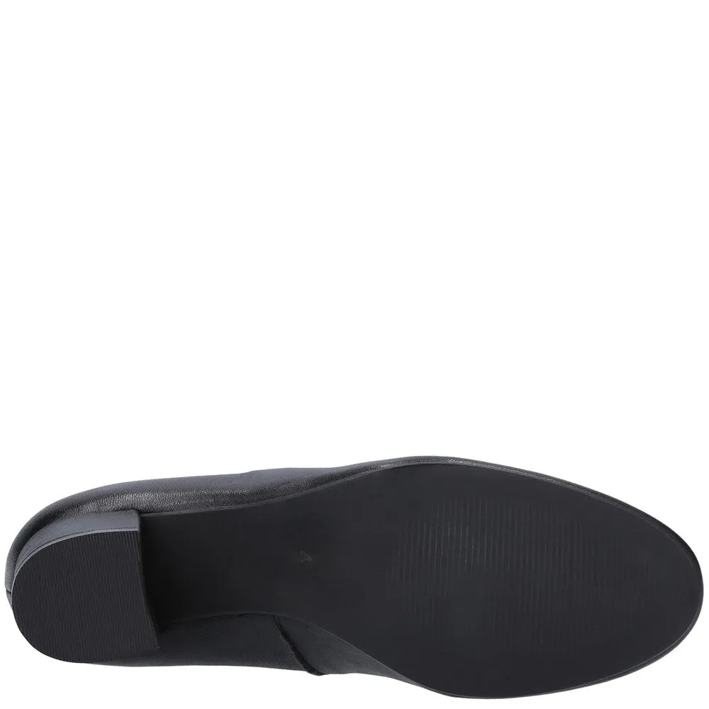 Best Looking Work Boots Black Anna Court Shoes