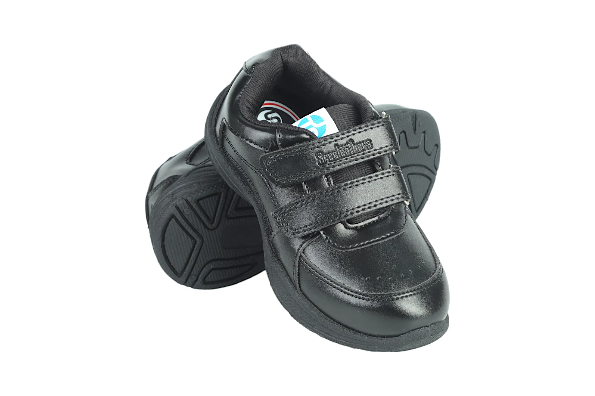 Black Velcro School Shoes for Kids 57002 (10 to 12 Yrs) Tory Burch Espadrilles Singapore