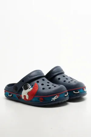 Punk Clogs Light Up Clogs Navy